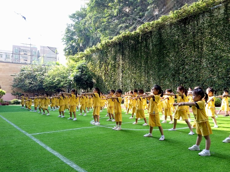 “陽光鍛煉，快樂課間操”—2017-2018年秋季早操展示